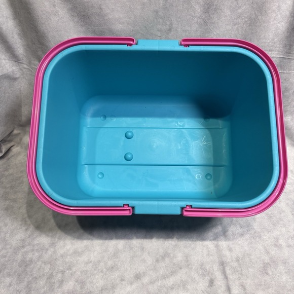 Vintage Eagle Storage Organizer Carryall Tote Bin Container Sewing Crafts 3 pc. - Picture 4 of 13